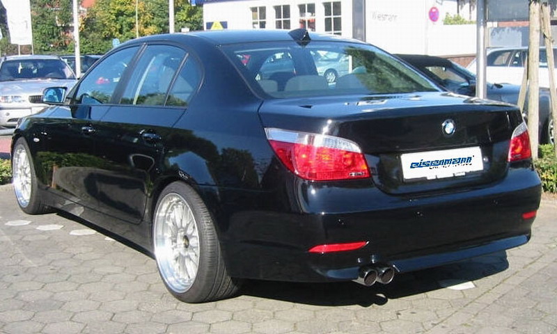 Eisenmann Einddemper 2x Ø76mm BMW E60/E61 520i-530i